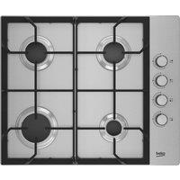 BEKO HIBG64125SX 61 cm Gas Hob - Stainless Steel, Stainless Steel