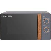 RUSSELL HOBBS Scandi RHMM713G Compact Solo Microwave - Grey, Silver/Grey