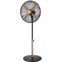 RUSSELL HOBBS RHMPF1601WDB 16" Pedestal Fan ? Black & Brown, Brown,Black