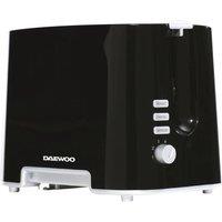 DAEWOO SDA1687 2-Slice Toaster ? Black & Chrome