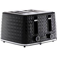 DAEWOO Argyle Collection SDA1863 4-Slice Toaster - Black