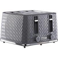 DAEWOO Argyle Collection SDA1865 4-Slice Toaster - Grey