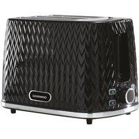 DAEWOO Argyle Collection SDA1774 2-Slice Toaster - Black