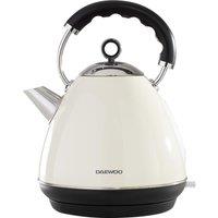 DAEWOO Kensington SDA1576 Traditional Kettle - Cream