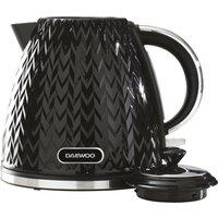 DAEWOO Argyle Collection SDA1773 Jug Kettle - Black