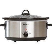 DAEWOO SDA1788 Slow Cooker - Stainless Steel, Stainless Steel