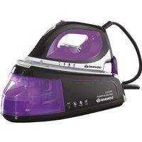 DAEWOO SDA1589 Steam Generator Iron - Black & Purple