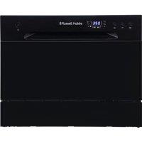 Russell Hobbs RHTTDW6B Table Top Dishwasher - Black, Black