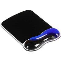 KENSINGTON Duo Gel Mouse Mat ? Black & Blue