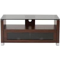 TTAP Elegance 1250 ELECAB-1250-WAL 1250 mm TV Stand  Grey & Walnut, Brown,Silver/Grey