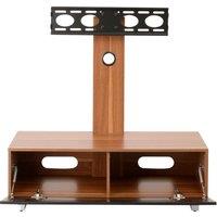 TTAP MUN1250WAL Stand with Bracket - Walnut, Brown