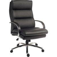 TEKNIK Samson Faux-Leather Tilting Executive Chair - Black