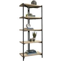 TEKNIK Industrial Chunky Bookcase - Black & Charter Oak