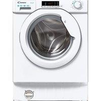 CANDY CBW 48D2E 8 kg 1400 Spin Integrated Washing Machine, White