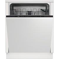 BEKO DIN15X20 Full-size Fully Integrated Dishwasher, White