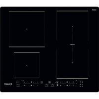 HOTPOINT MyMenu TB 2160B NE 59 cm Electric Induction Hob - Black, Black