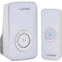 LLOYTRON MIP3 B7531WH Doorbell Chime - White, White