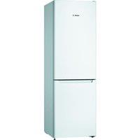 BOSCH Series 2 KGN36NWEAG 60/40 Fridge Freezer - White, White