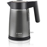 BOSCH DesignLine Ergo TWK5P475GB Cordless Jug Kettle - Black & Anthracite, Black,Silver/Grey