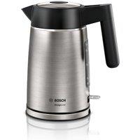 BOSCH DesignLine Ergo TWK5P480GB Cordless Jug Kettle - Black & Silver, Black,Silver/Grey