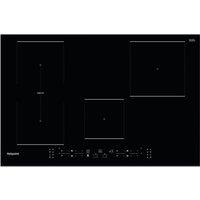 HOTPOINT MyMenu TB 3977B BF 77 cm Electric Induction Hob - Black, Black