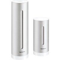 NETATMO NBU-NWS-NIM Smart Home Weather Station, Silver/Grey