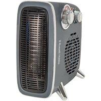 RUSSELL HOBBS RHRETHFH1001G Portable Fan Heater - Grey, Silver/Grey