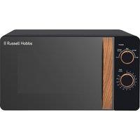 RUSSELL HOBBS RHMM713B-N Compact Solo Microwave - Black, Black