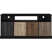DOREL HOME 1769196PCOMUK Mercer 1524 mm TV Stand - Black, Black