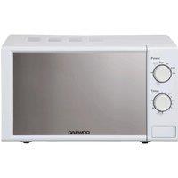 DAEWOO SDA2084GE Compact Solo Microwave - White, White