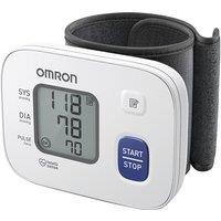 OMRON RS2 HEM-6161-E Wrist Blood Pressure Monitor, White