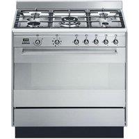 SMEG SUK91MFX9 Concert 90 cm Dual Fuel Range Cooker - Stainless Steel, Stainless Steel