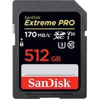 SANDISK Extreme Pro Class 10 SDXC Memory Card - 512 GB