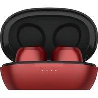 AUSOUNDS AU-Stream Hybrid Wireless Bluetooth Noise-Cancelling Earphones - Red, Red