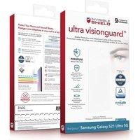 Zagg InvisibleShield Ultra Visionguard+ Samsung Galaxy S21 Ultra Screen Protector, Clear