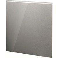 LOGIK L90SPLX21 Stainless Steel Splashback, Stainless Steel