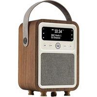 Vq Monty Portable DAB+/FM Bluetooth Radio - Walnut, Brown