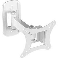 AVF MRL13W Full Motion 12-32" Monitor Bracket - White, White