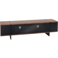 AVF Edge ED160W 1600 mm TV Stand ? Walnut & Black, Black,Brown