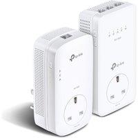 TP-LINK TL-WPA8631P AV1300 WiFi Powerline Adapter Kit - Twin Pack, White