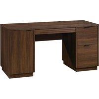 TEKNIK Elstree Double Pedestal Desk - Spiced Mahogany