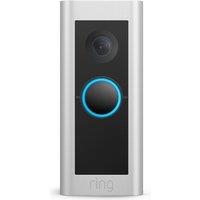 RING Video Doorbell Pro 2 - Hardwired, Silver/Grey