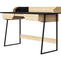 ALPHASON Salisbury AW3100 Desk - Black & Oak