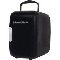 RUSSELL HOBBS Retro RH4CLR1001B Mini Cooler - Black, Black