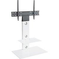 AVF Reflections Lesina FSL700LESWW 700 mm TV Stand with Bracket - White, White