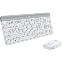 LOGITECH MK470 Wireless Keyboard and Mouse Set - Off-White