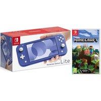 Nintendo Switch Lite Blue & Minecraft Bundle, Blue