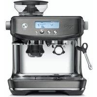 SAGE the Barista Pro SES878 Bean to Cup Coffee Machine - Black Stainless Steel, Stainless Steel