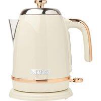 HADEN Salcombe 198778 Jug Kettle - Cream & Copper