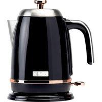 HADEN Salcombe 198778 Jug Kettle - Black & Copper